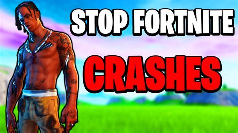 How To Stop Fortnite From Crashing Fix Crashes Youtube