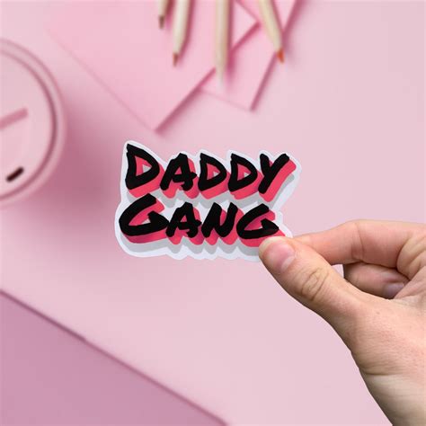 Call Her Daddy Sticker Chd Sticker Daddy Gang Stickers Etsy