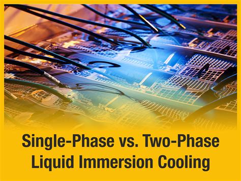 Infographic Single Phase Vs Two Phase Liquid Immersion Cooling