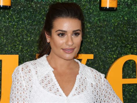 Lea Michele Welcomed With A Nude Instagram Photo Self