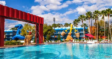 Disney value resorts offer complimentary disney movie screenings by the pools on most nights. 6 Things We Love About Disney World's All-Star Movies Resort