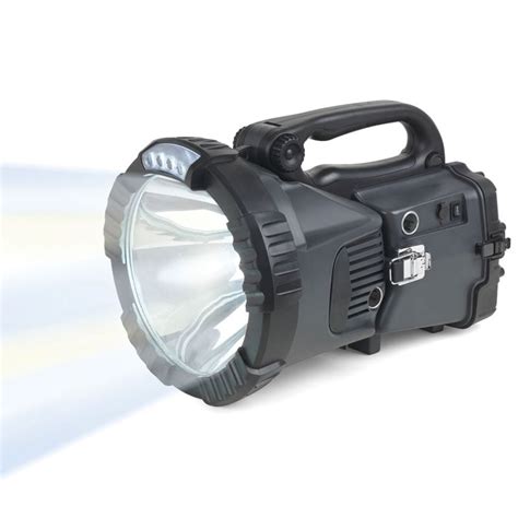 3200 Lumens High Intensity Xenon Rechargeable Flashlight The Green Head
