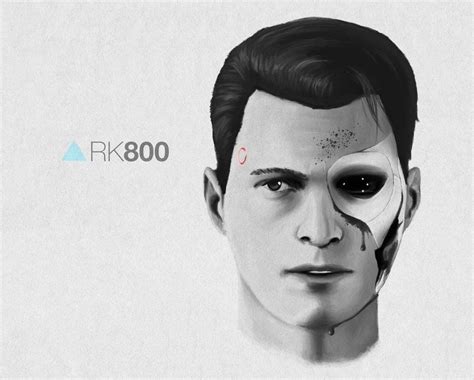 Detroit Become Human Connor Art By Bubu1205 Detroit Become Human