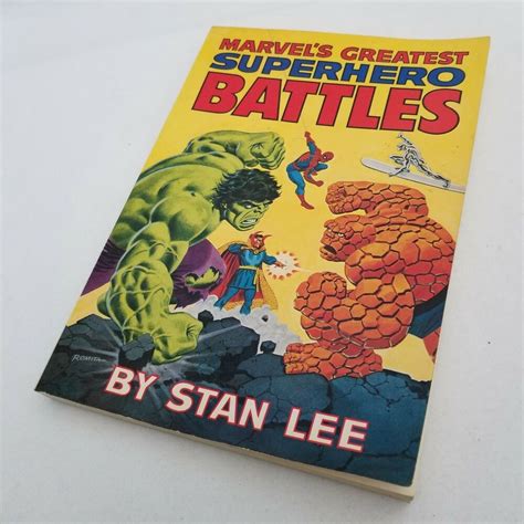 Marvels Greatest Superhero Battles Comic Book By Stan Lee Romita