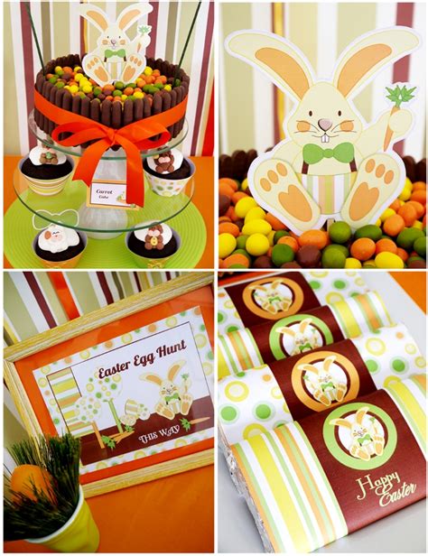A Super Sweet Easter Birthday Party Party Ideas Party Printables Blog