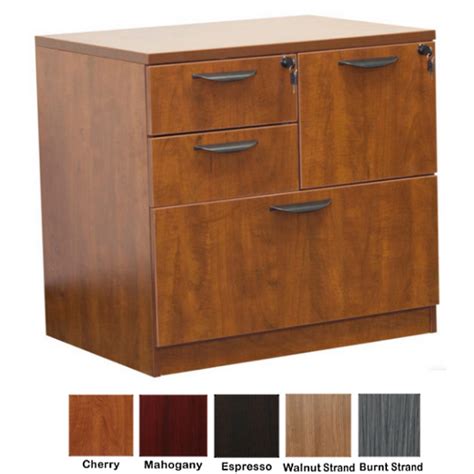 Organizing your business' files can be a difficult endeavor, but shopping for a good filing cabinet should be nothing short of simple. New Ultra Series 4-Drawer Lateral Combo File Cabinet | 5 ...