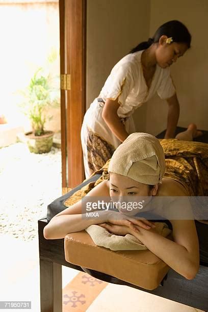 Face Down Massage Table Photos And Premium High Res Pictures Getty Images