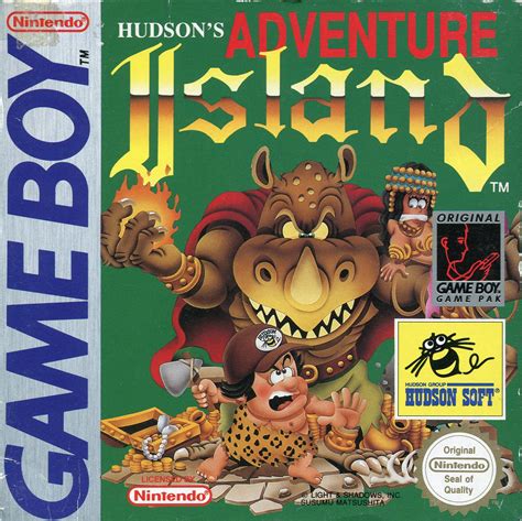 Adventure Island Game Boy Box Art Gggames