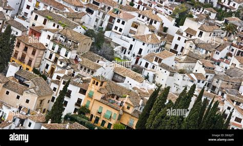 Rooftops Of Albaicin Medieval Moorish Quarter Unesco World Heritage