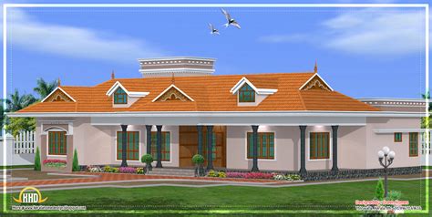Kerala Single Story House Model 2800 Sq Ft Kerala Home Design And