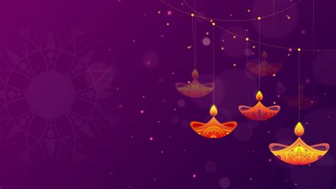 Diwali Deepavali Traditional Full Hd Background Stock Footage Video