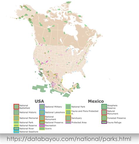 Interactive Map Of North Americas National Parks How To Winterize