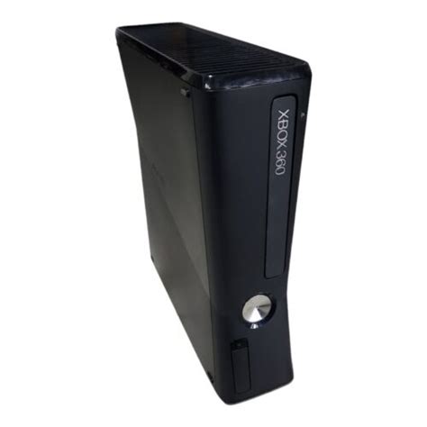Microsoft Xbox 360 S Slim 4gb Matte Black Model 1439 Console Only
