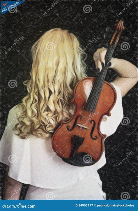 Violin Woman ID 16218 130713 9998 Picture Image 84905197