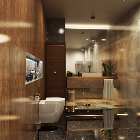 Modern 3d Bathroom Rendering Los Angeles California Js Engineering