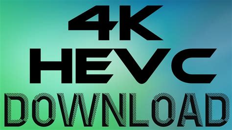 Mp4 Hevch265 2160p Ultra Hd 4k Aac Lc Free Sample Download
