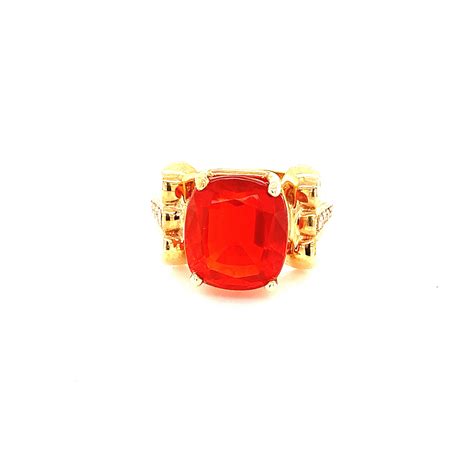 Mexican Fire Opal Ring Kas A Designs