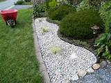 Gray River Rock Landscaping Pictures