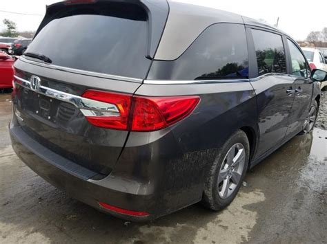Salvage Car Honda Odyssey 2020 Brown For Sale In Windsor Nj Online