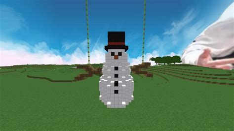 Giant Snowman Minecraft Map
