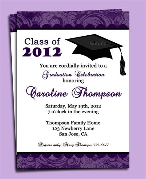 Hottest Absolutely Free Graduation Invitation Wording Thoughts