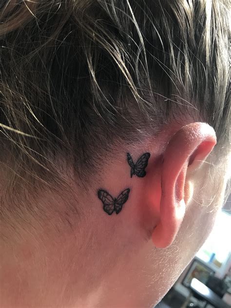 Tattoo | Tattoo behind the ear, Tattoo behind ear, Behind ear tattoos