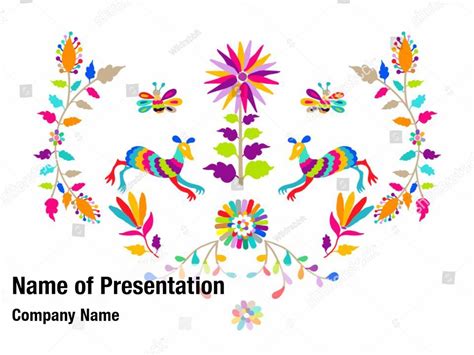 Folk Mexican Powerpoint Template Folk Mexican Powerpoint Background