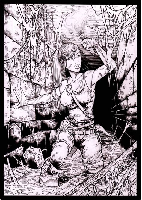 Lara Reborn By Illyne On Deviantart Tomb Raider Art Tomb Raider Lara Croft Tomb Raider