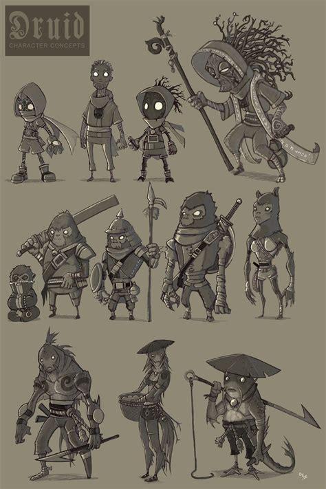 Druid Character Concepts Character Design Inspiration Character