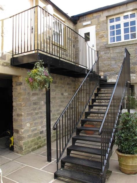 Prefab exterior metal stairs residential. Prefab Metal Stairs Kit — Ideas Roni Young from "The Best ...