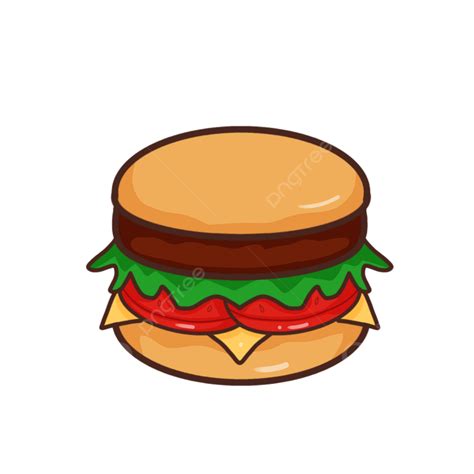 漢堡食品 Png 漢堡包 食品食物 插畫用圖素材圖案，psd和png圖片免費下載