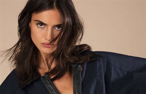 Blanca Padilla Models Bronzed Makeup Looks For Elle France Fashion