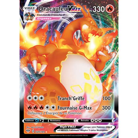 Dessin Dracaufeu Vmax Shiny Carte Pokemon Dracaufeu V Max Sv107 Sv122