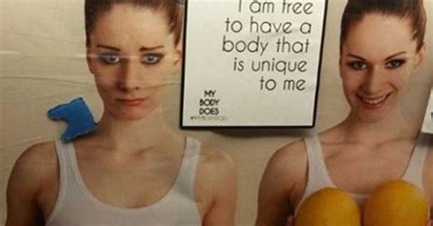 Women Are Using Affirmation Stickers To Fight Back Against Body Shaming Ads Stylist