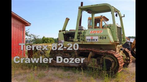 Terex 82 20 8220 Crawler Dozer Youtube