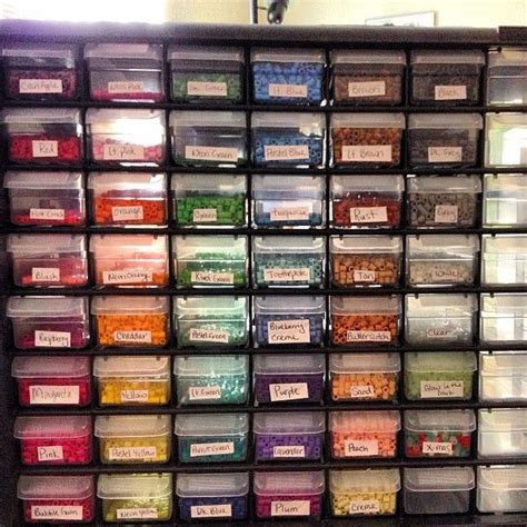 Perler Bead Container Storage By Lisa Ideas Bead