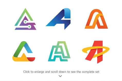 6 Best Of Letter A Logos Creative Logo Templates ~ Creative Market