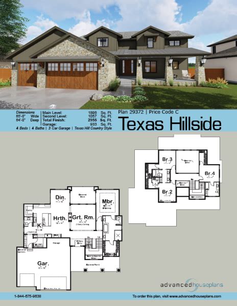 Two Story Hillside House Plans Ut Home Design