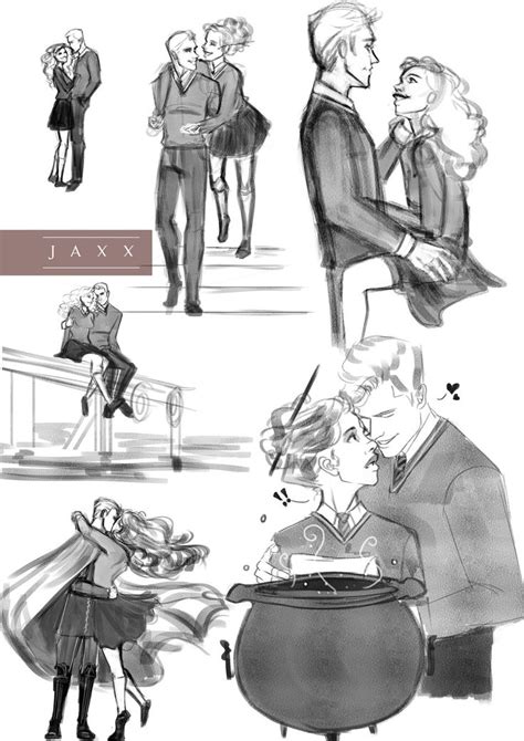 J A X X Mind Melting Over Hotd On Twitter Draco And Hermione Dramione Fan Art Draco Malfoy