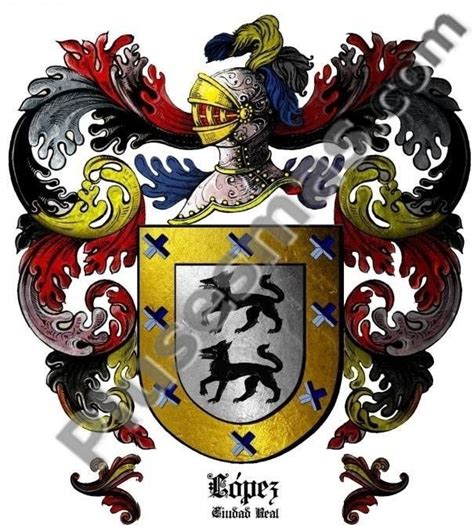 Escudo del apellido López Escudo Escudo de armas apellidos Escudo