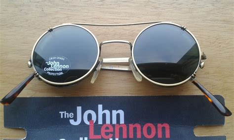 Glasses For Collectors Revolution John Lennon Very Rare Eyewear Collection