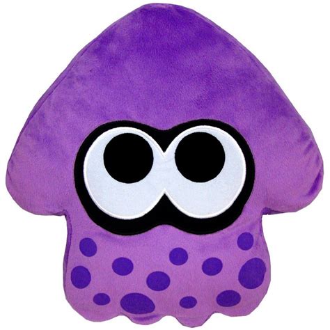 Splatoon Plush Purple Splatoon Squid Cushion Re Run Splatoon Video Splatoon Squid Plantas