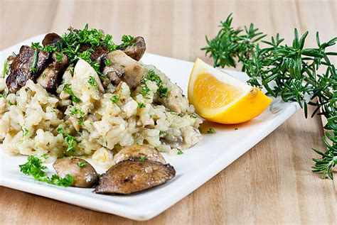 This chicken risotto is a classic risotto recipe that can be made with leftover roasted chicken, grilled chicken, or poached chicken breasts. vegetarian mushroom risotto jamie oliver