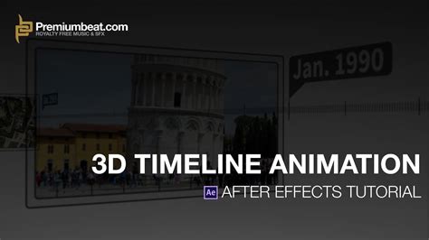 After Effects Video Tutorial 3d Timeline Animation Youtube