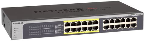 Netgear Jgs524pe Switch 24 Port Gigabit Ethernet Poe At Reichelt