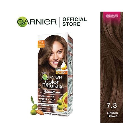 Your hair is deeply nourished, your colour is richer, more uniform and shinier. Jual Garnier Color Naturals Ultra Color Cat Rambut - 7.3 ...