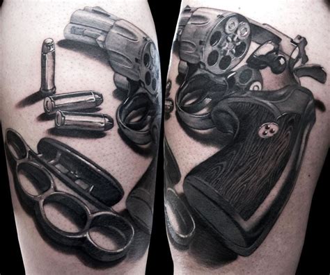 8 Awesome Revolver Tattoos Tattoodo