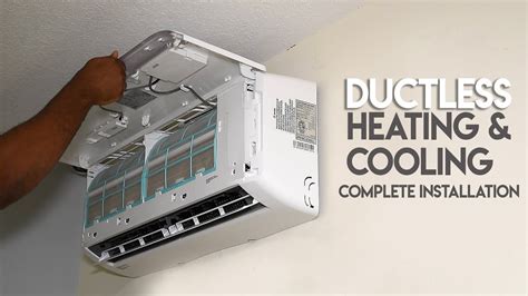 How To Install Ductless AC Heating System True DIY Mini Split