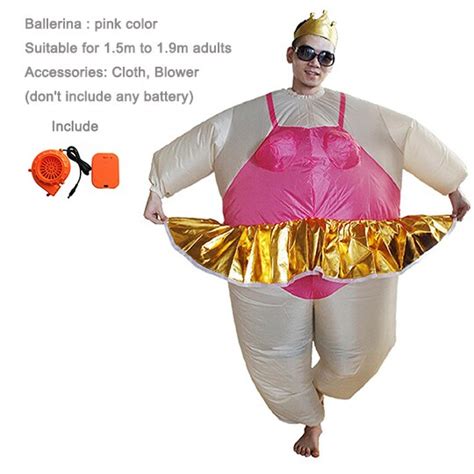Ballerina Inflatable Costume Sexy Lady Costume Barmaid Sexy Disfraces