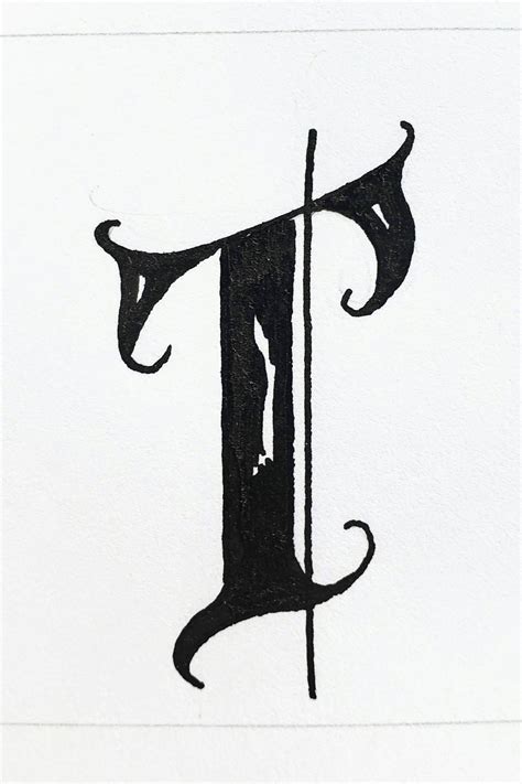 The Letter T In Different Fonts Letter